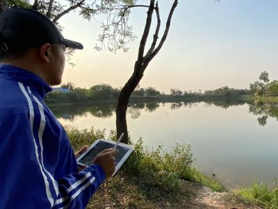 ลงพื้นที่สำรวจแหล่งน้ำ